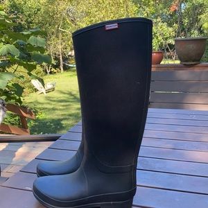 Hunter tall boots women 8